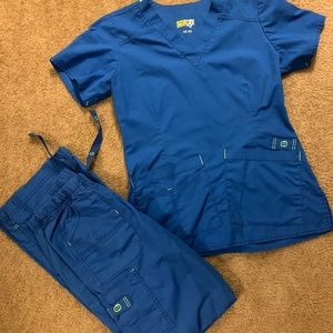 WonderWink Scrub set XS Blue